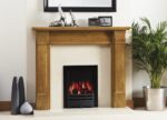 jennifer solid oak fireplace mantel