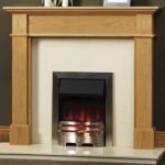 kensington solid oak fireplace surround