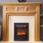paris oak fireplace surround