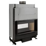 rocal g450 double sided wood burning stove