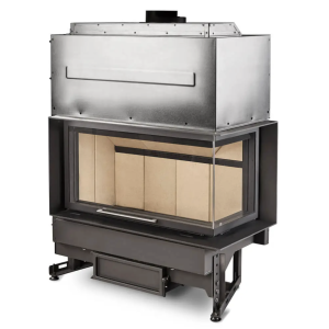 Rocal G450 LD Corner Inset Wood Burning Fire