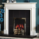 sophie painted fireplace surround