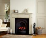 weymouth painted fireplace mantel