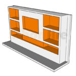 hampshire bespoke media wall