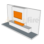 surrey bespoke media wall