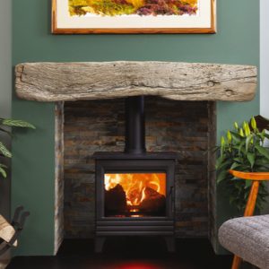 York Non Combustible Timber Effect Fireplace Beam