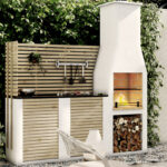 schiedel the hale outdoor fireplace package kit