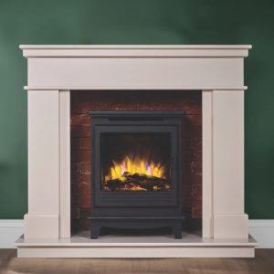 Katell Italia Vittoria Electric Stove Fireplace Suite