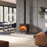 Stovax Futura 8 Roomset Tiled Back Panel