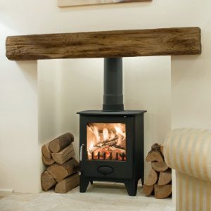 Clovelly Non Combustible Oak Fireplace Beam