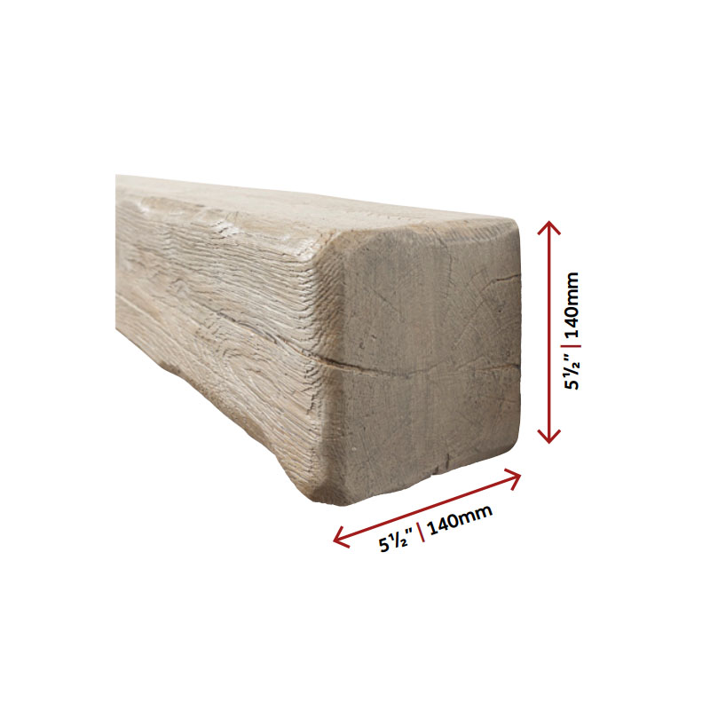 deep character fireplace beam