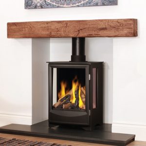 Widecombe Non Combustible Oak Fireplace Beam