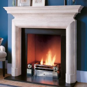 Chesneys Stirling 64" Georgian Limestone Fireplace Surround