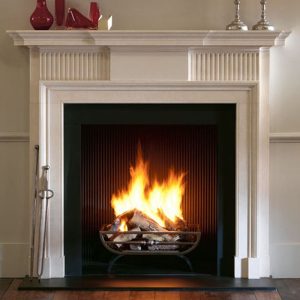 Chesneys Kedleston 61" Georgian Limestone Fireplace Surround