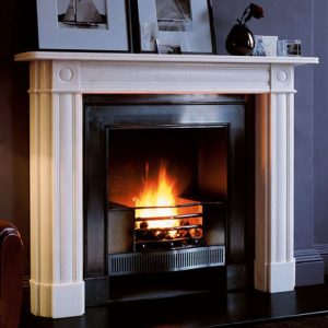 Chesneys Regency Bullseye 57" Volakas Marble Fireplace Surround