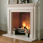 chesneys elemental burlington limestone fireplace surround