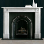reeded regency marble surround