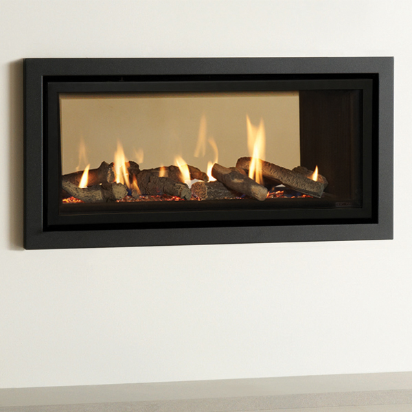 double sided wood burning fire insets inserts cassettes