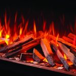 Woodland Ceramic Log Fuel Bed