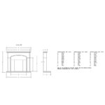 avalade dimensions sizes
