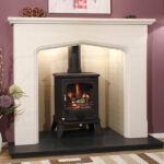 calvia limestone fireplace surround