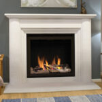 estoria limestone fireplace surround