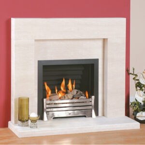 faro limestone fireplace surround