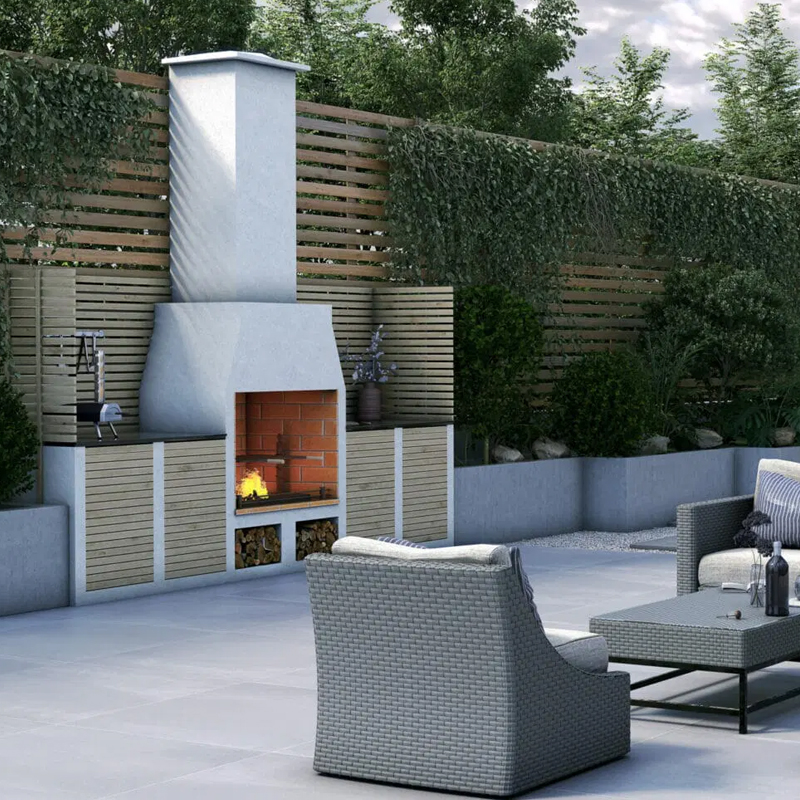 kingham outdoor kitchen
