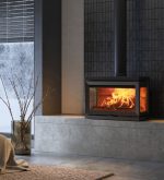 Jøtul F 620 LB Wood Burning Ecodesign Stove in Living Room