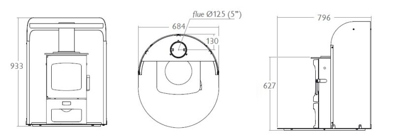 Stove Pod Dimensions