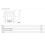 aston gas fire cast insert dimensions