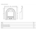 cast tec ashbourne dimensions