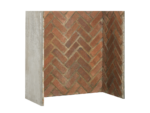 rustic herringbone chamber