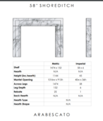 58 shoreditch dimensions