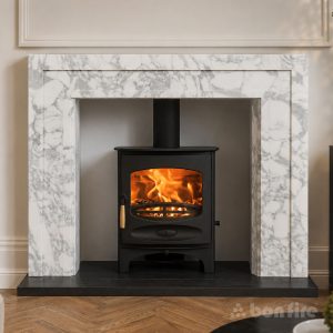 Shoreditch 52" Arabescato Marble Fireplace Surround