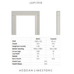 jupiter fireplace dimensions 1