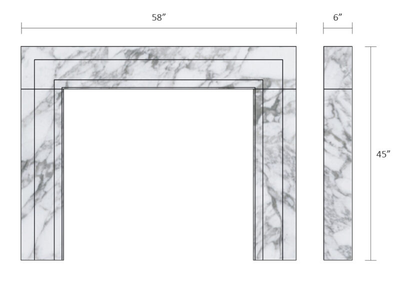 shoreditch arabescato drawing