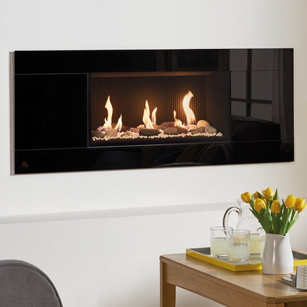 Gazco Studio 1 Glass Balanced Flue CU