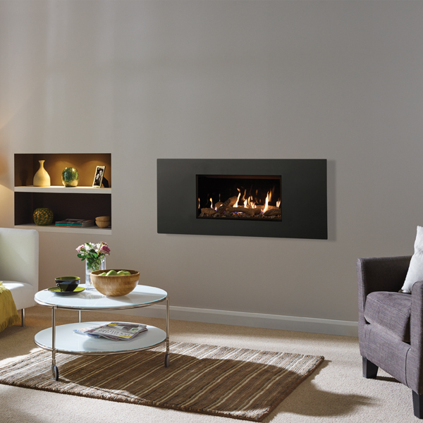 Gazco Studio 1 Steel2 Roomset