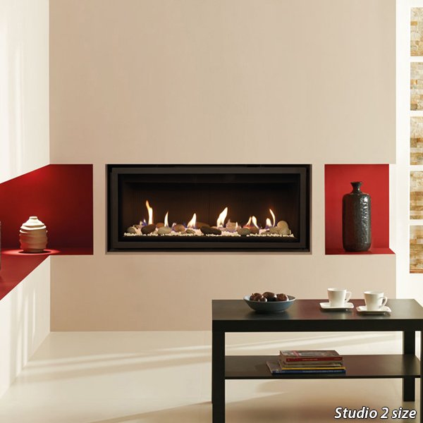 Gazco Studio 2 Edge Pebble Fuel Effect Main