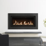 Gazco Studio 2 Expression Conventional Flue Pebbble Stone Full