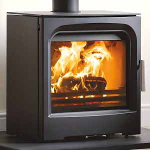 Purevision BPV5W Countryman Wide Slimline 5kW Multi Fuel Stove