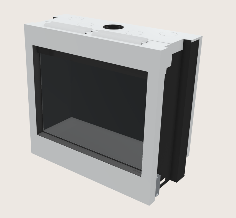 Barbas Gas Fire Front 110-75 CAD