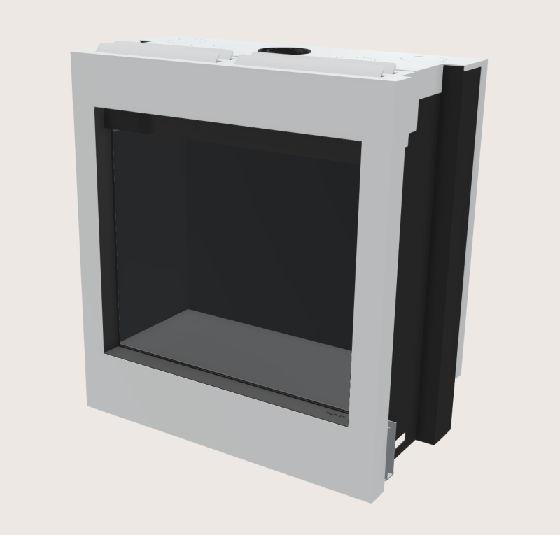 Barbas Gas Fire Front 90-75 CAD