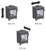 Contura 110 Stove Sizes