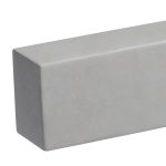concrete non combustible fireplace beam