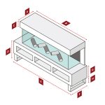 arizona fireplace dims