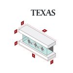 texas fireplace dimensions