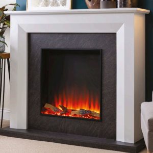 vectra painted wood fireplace
