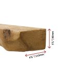 vintage shelf dimensions